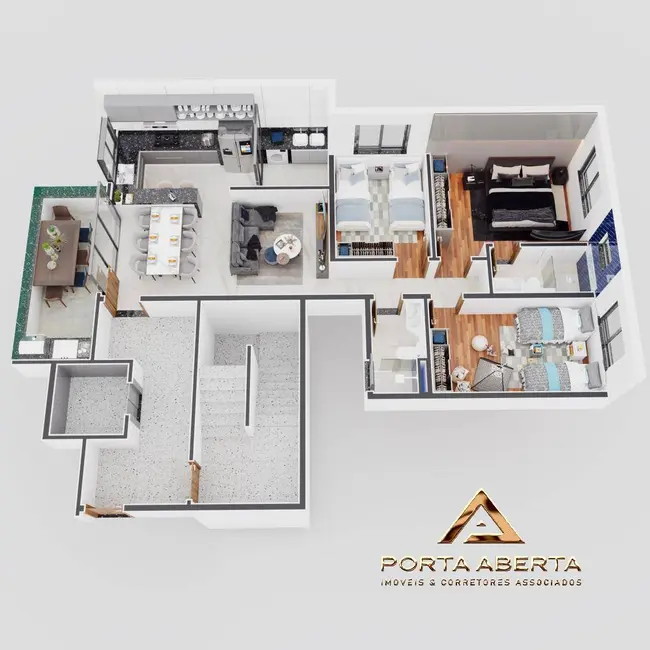 Foto 9 de Apartamento com 3 quartos à venda, 95m2 em Iguaçu, Ipatinga - MG