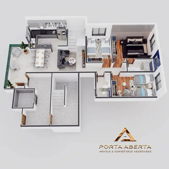 Foto 3 de Apartamento com 3 quartos à venda, 209m2 em Iguaçu, Ipatinga - MG