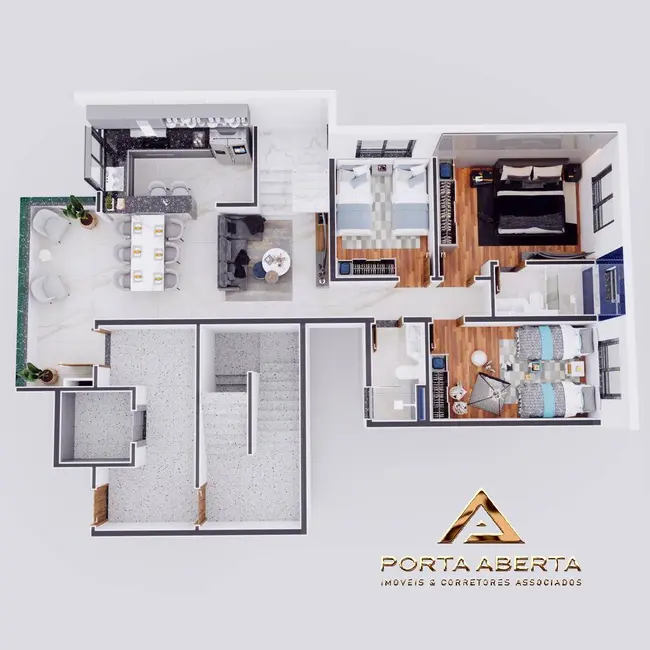 Foto 7 de Apartamento com 3 quartos à venda, 209m2 em Iguaçu, Ipatinga - MG