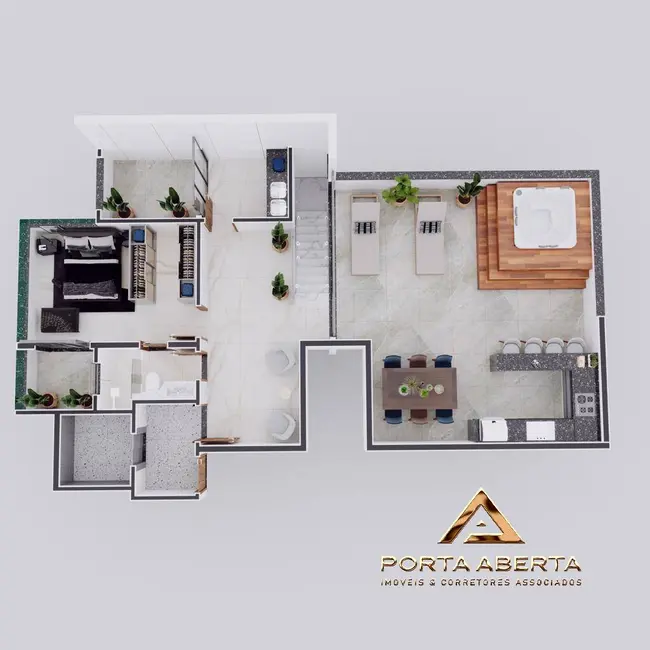 Foto 5 de Apartamento com 3 quartos à venda, 209m2 em Iguaçu, Ipatinga - MG