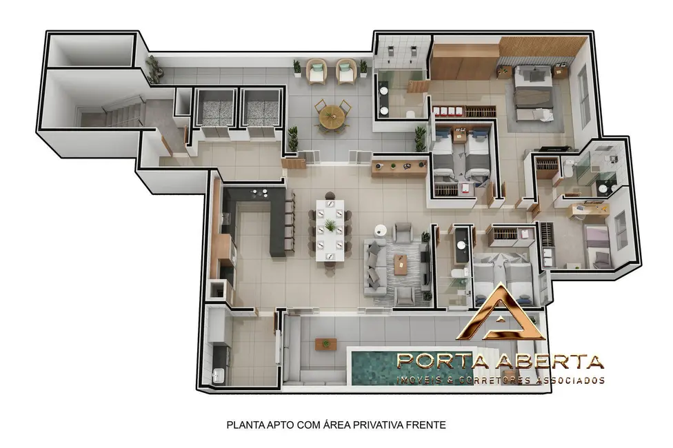 Foto 8 de Apartamento com 3 quartos à venda, 110m2 em Horto, Ipatinga - MG