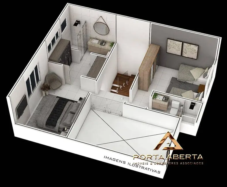 Casa com 3 quartos à venda, 200m2 em Vila Ipanema, Ipatinga - MG - imagem 4 Foto 4 de Casa com 3 quartos à venda, 200m2 em Vila Ipanema, Ipatinga - MG