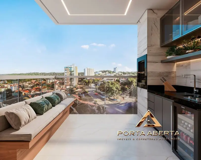 Foto 4 de Apartamento com 3 quartos à venda, 95m2 em Imbaúbas, Ipatinga - MG