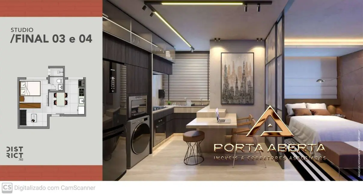 Foto 8 de Apartamento com 1 quarto à venda, 36m2 em Horto, Ipatinga - MG