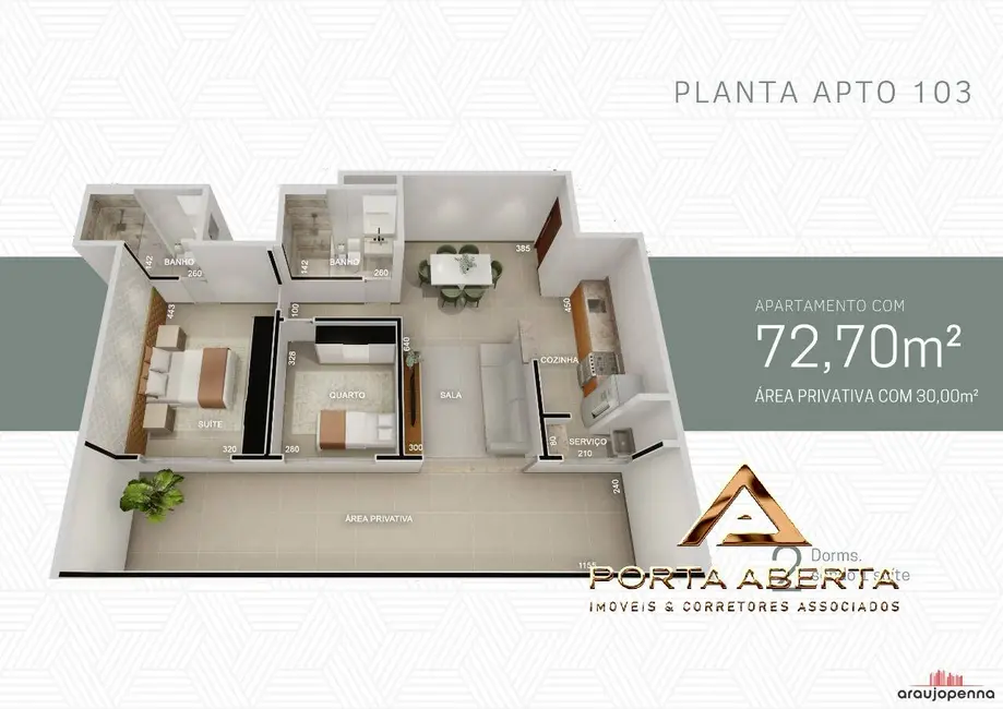 Apartamento com 3 quartos à venda, 88m2 em Vila dos Técnicos, Timoteo - MG - imagem 8 Foto 8 de Apartamento com 3 quartos à venda, 88m2 em Vila dos Técnicos, Timoteo - MG