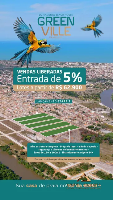 Foto 4 de Lote de Condomínio à venda, 150m2 em Prado - BA