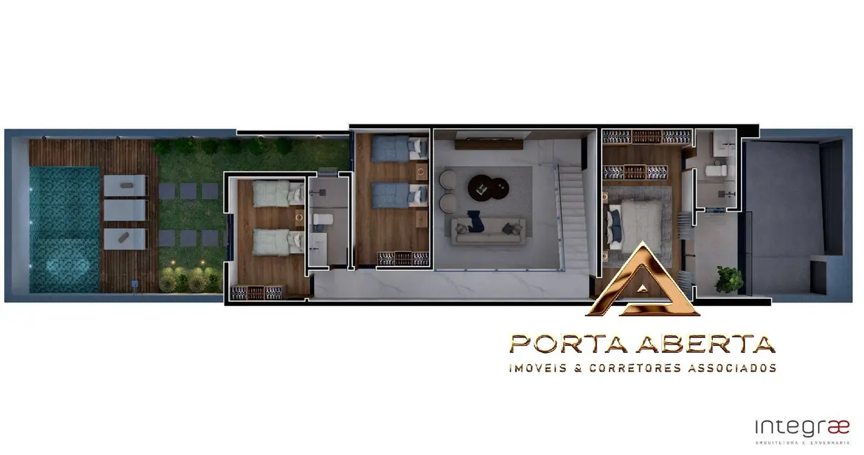 Casa com 3 quartos à venda, 180m2 em Santana Do Paraiso - MG - imagem 4 Foto 4 de Casa com 3 quartos à venda, 180m2 em Santana Do Paraiso - MG
