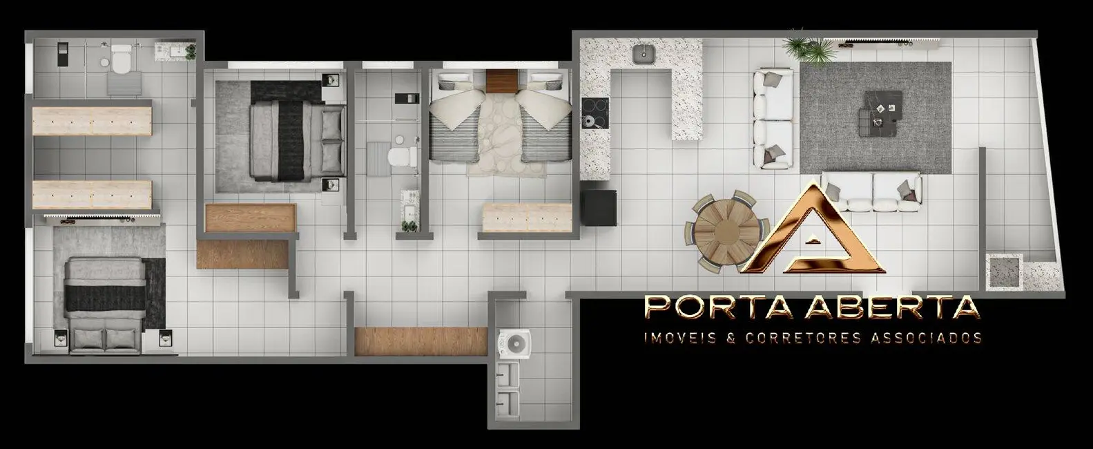 Foto 8 de Apartamento com 3 quartos à venda, 116m2 em Centro, Coronel Fabriciano - MG