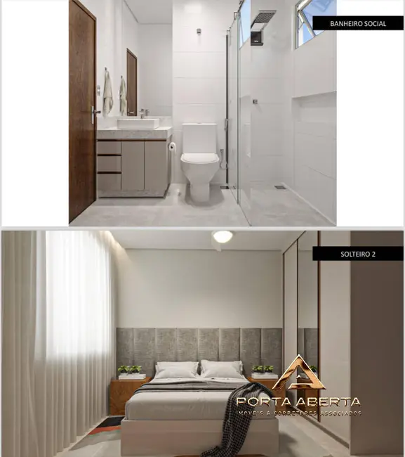 Foto 2 de Apartamento com 3 quartos à venda, 80m2 em Santana Do Paraiso - MG