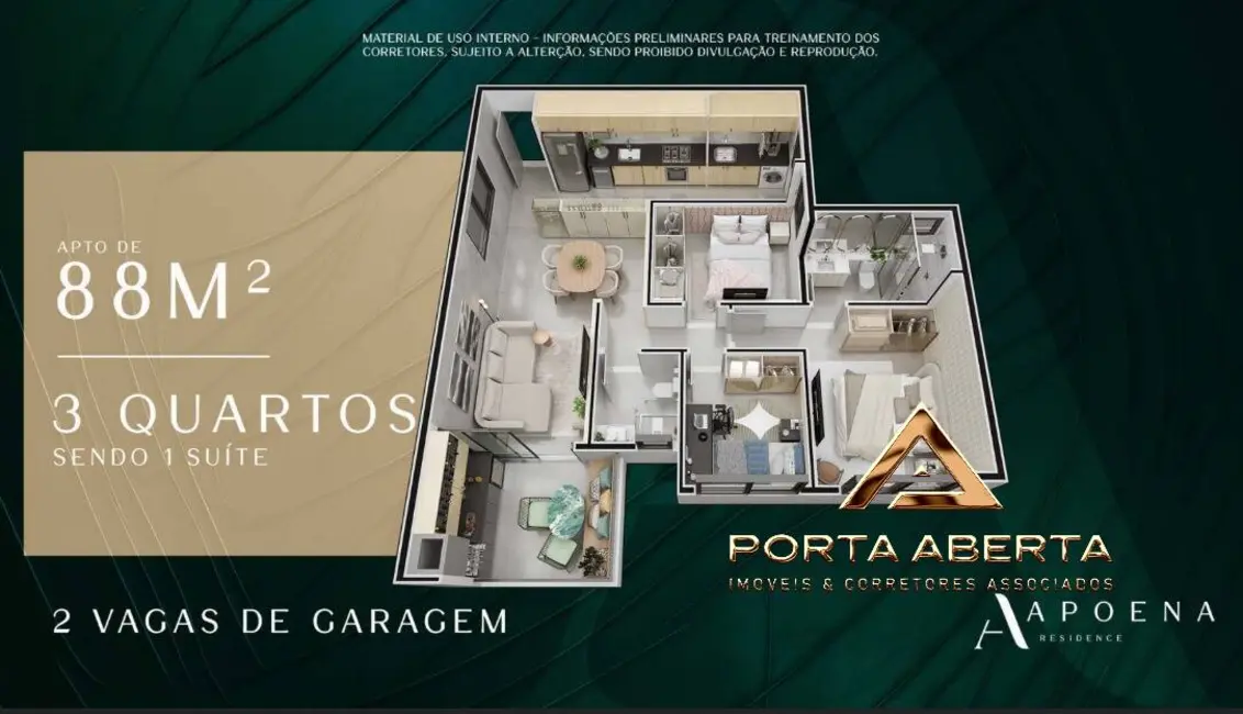 Apartamento com 2 quartos à venda, 67m2 em Iguaçu, Ipatinga - MG - imagem 3 Foto 3 de Apartamento com 2 quartos à venda, 67m2 em Iguaçu, Ipatinga - MG