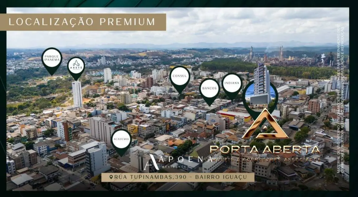 Apartamento com 2 quartos à venda, 67m2 em Iguaçu, Ipatinga - MG - imagem 5 Foto 5 de Apartamento com 2 quartos à venda, 67m2 em Iguaçu, Ipatinga - MG