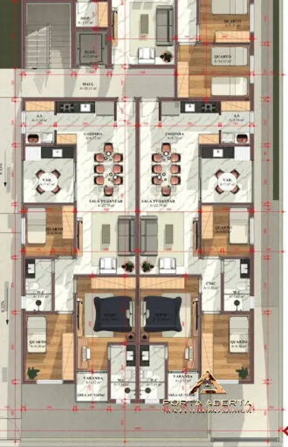 Foto 2 de Apartamento com 3 quartos à venda, 85m2 em Veneza, Ipatinga - MG