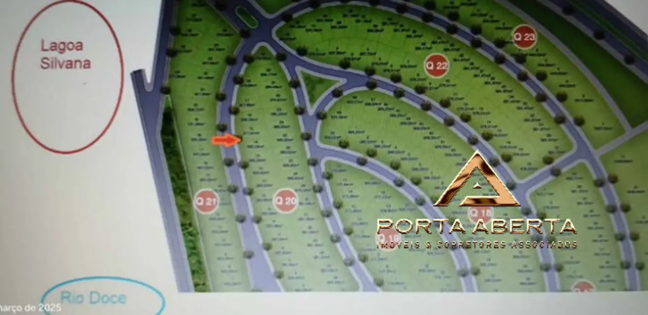 Foto 5 de Terreno / Lote à venda, 372m2 em Caratinga - MG