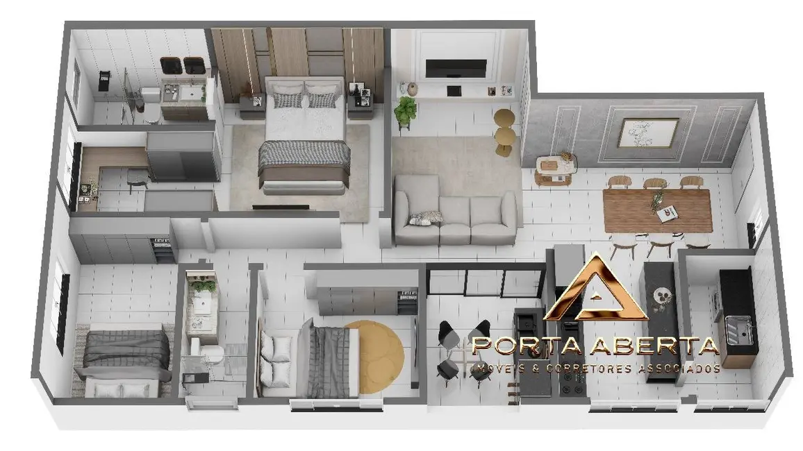 Apartamento com 3 quartos à venda, 100m2 em Funcionários, Timoteo - MG - imagem 5 Foto 5 de Apartamento com 3 quartos à venda, 100m2 em Funcionários, Timoteo - MG