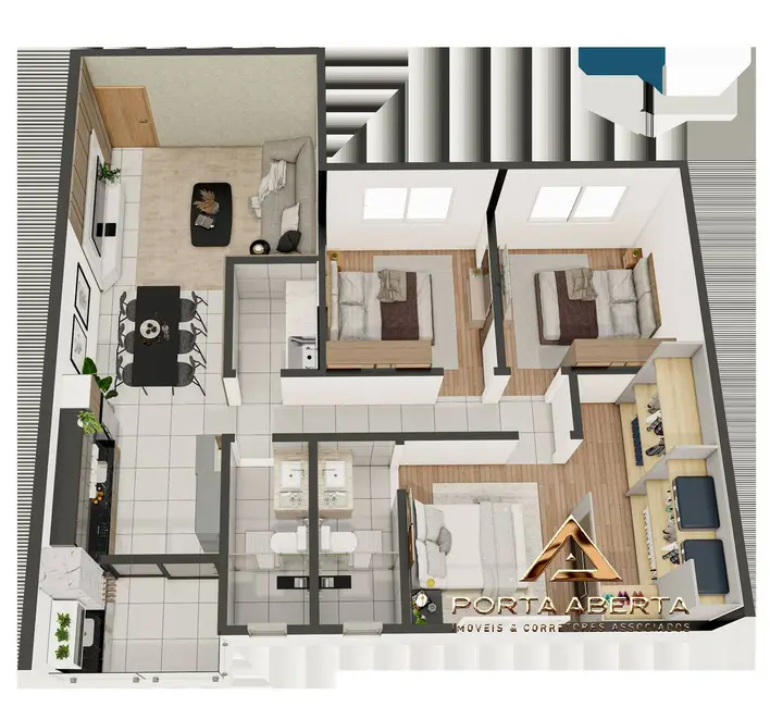 Foto 2 de Apartamento com 3 quartos à venda, 81m2 em Belvedere, Coronel Fabriciano - MG