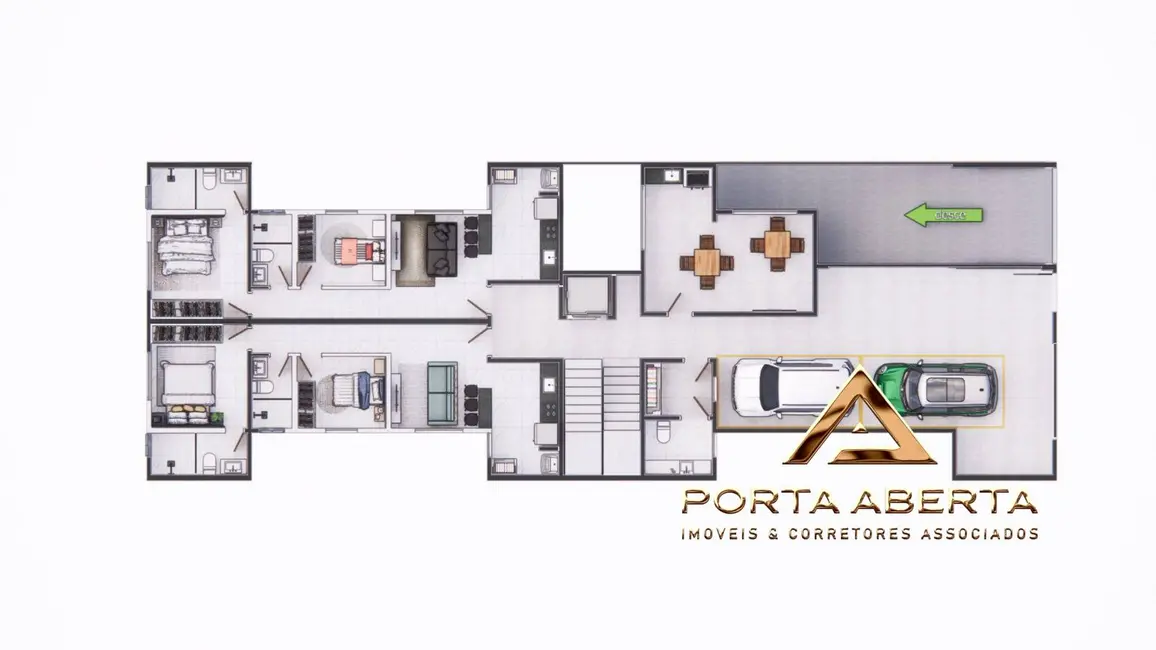 Foto 2 de Apartamento com 2 quartos à venda em Santana Do Paraiso - MG