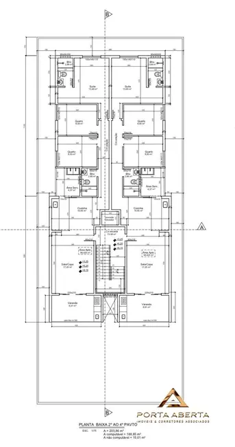 Foto 6 de Apartamento com 3 quartos à venda, 94m2 em Canaã, Ipatinga - MG