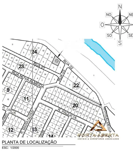 Foto 3 de Terreno / Lote à venda, 189m2 em Vila Ipanema, Ipatinga - MG