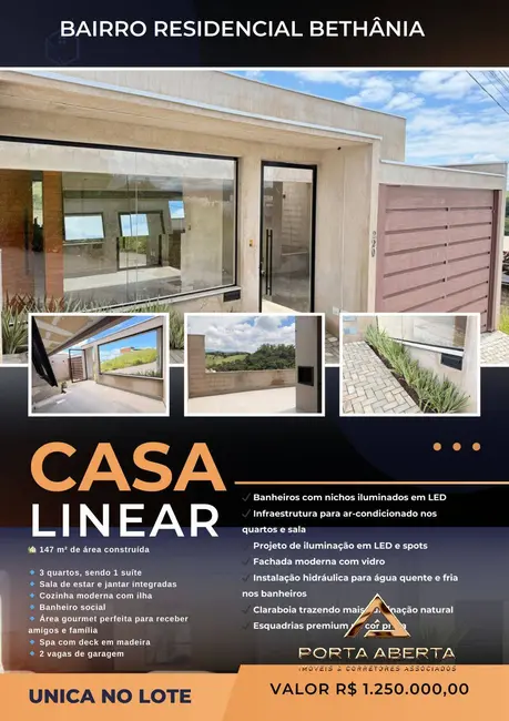 Foto 2 de Casa à venda, 147m2 em Santana Do Paraiso - MG