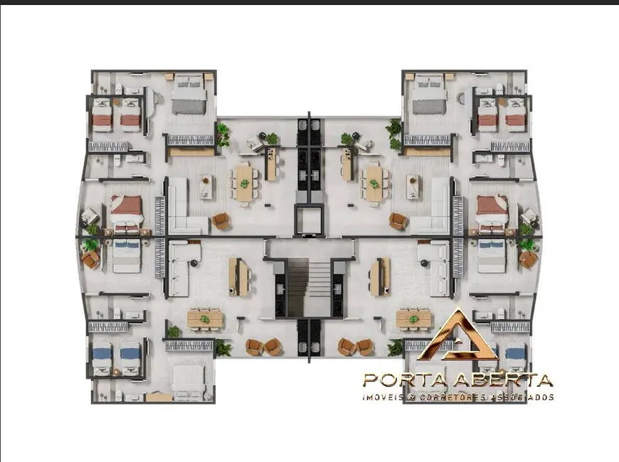 Foto 3 de Apartamento com 3 quartos à venda em Timirim, Timoteo - MG