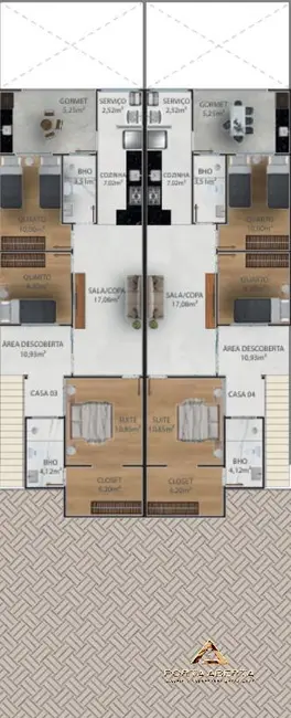 Foto 2 de Casa com 3 quartos à venda, 90m2 em Timoteo - MG