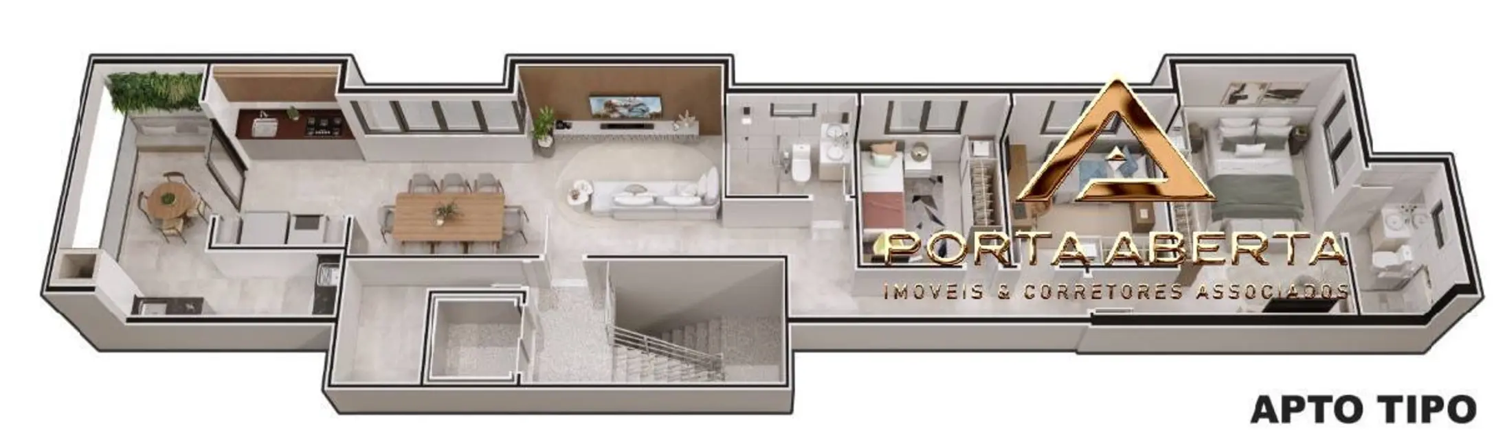 Foto 5 de Apartamento com 3 quartos à venda, 100m2 em Iguaçu, Ipatinga - MG