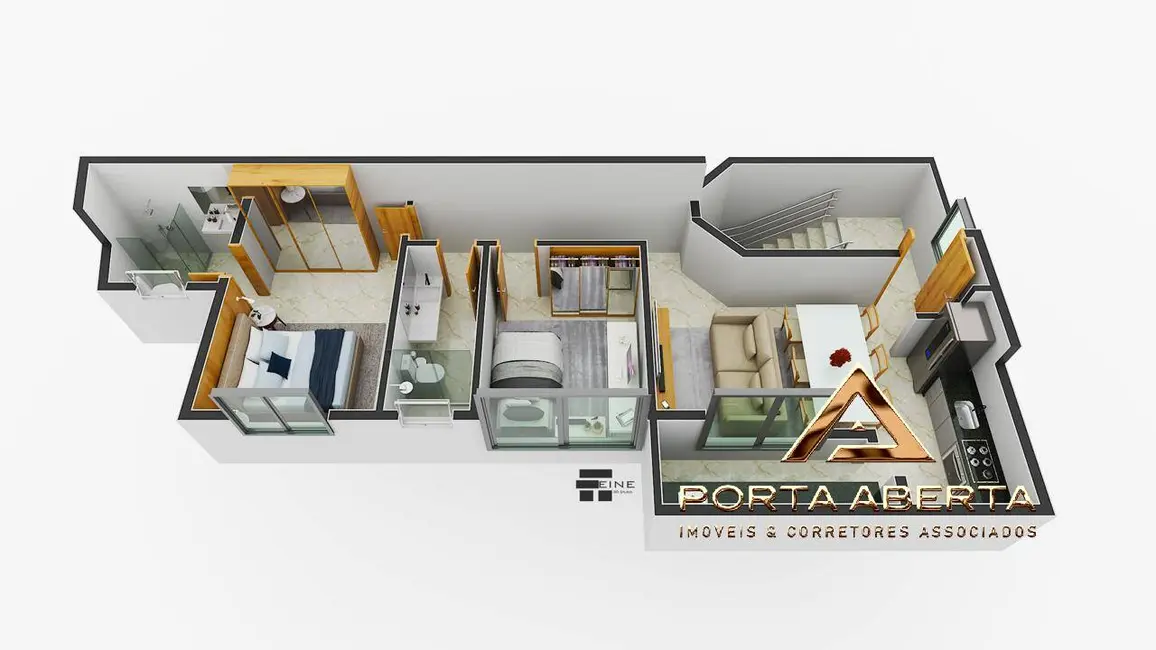 Foto 4 de Apartamento com 2 quartos à venda, 61m2 em Santana Do Paraiso - MG