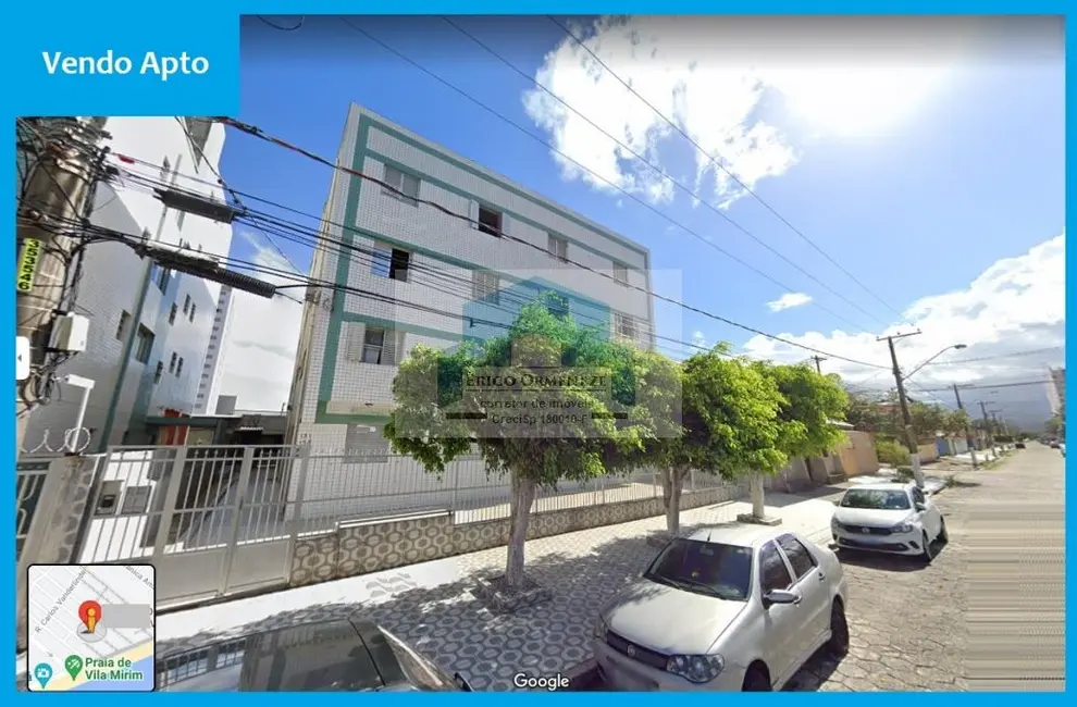 Foto 1 de Apartamento com 2 quartos à venda, 56m2 em Ocian, Praia Grande - SP