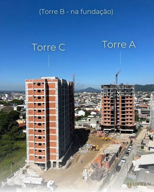 Apartamento com 2 quartos à venda, 58m2 em São Vicente, Itajai - SC - imagem 7 Foto 7 de Apartamento com 2 quartos à venda, 58m2 em São Vicente, Itajai - SC