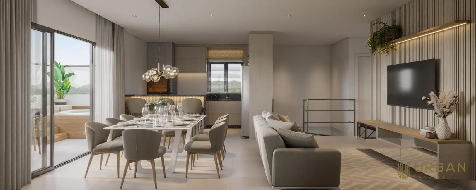 Foto 1 de Apartamento com 3 quartos à venda, 152m2 em Vila Operária, Itajai - SC