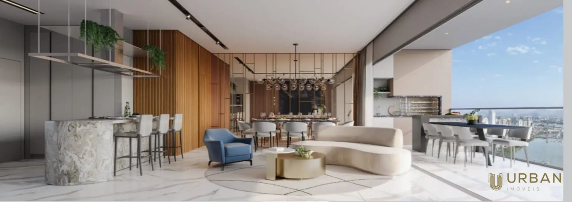 Foto 6 de Apartamento com 4 quartos à venda, 222m2 em Fazenda, Itajai - SC