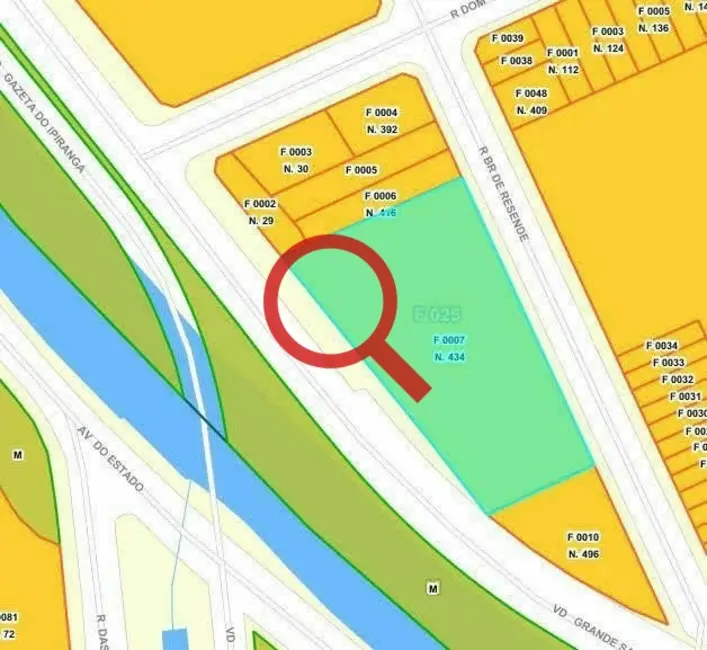 Terreno / Lote à venda, 3300m2 em Ipiranga, São Paulo - SP - imagem 7 Foto 7 de Terreno / Lote à venda, 3300m2 em Ipiranga, São Paulo - SP