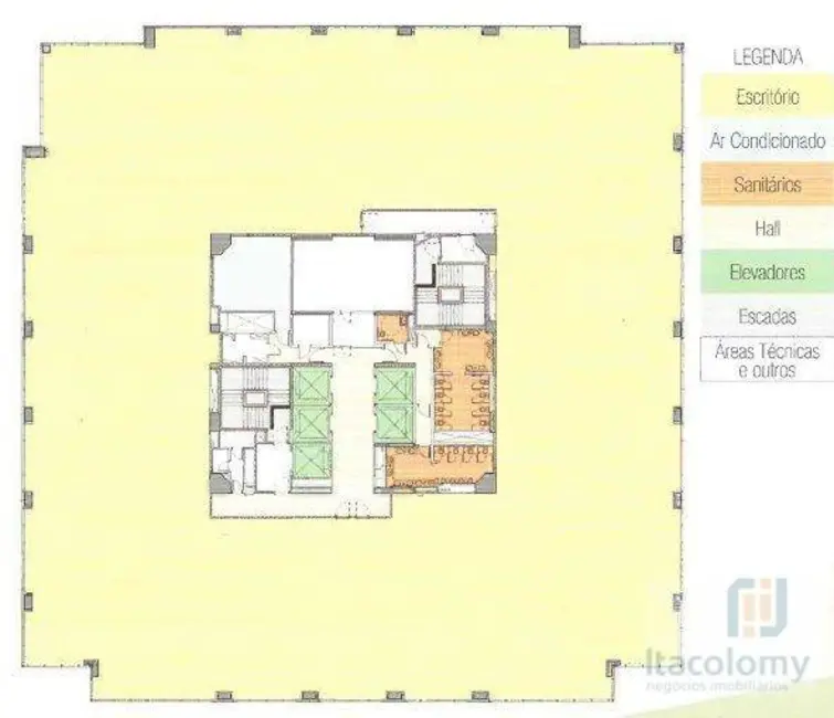 Foto 6 de Sala Comercial para alugar, 1107m2 em Tamboré, Barueri - SP
