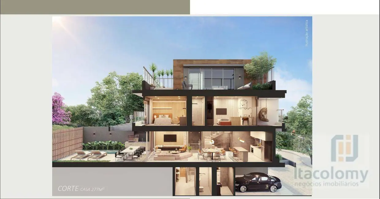 Casa de Condomínio com 3 quartos à venda, 277m2 em Tamboré, Barueri - SP - imagem 2 Foto 2 de Casa de Condomínio com 3 quartos à venda, 277m2 em Tamboré, Barueri - SP