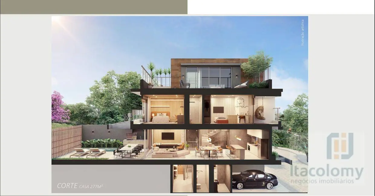 Foto 2 de Casa de Condomínio com 3 quartos à venda, 277m2 em Tamboré, Barueri - SP