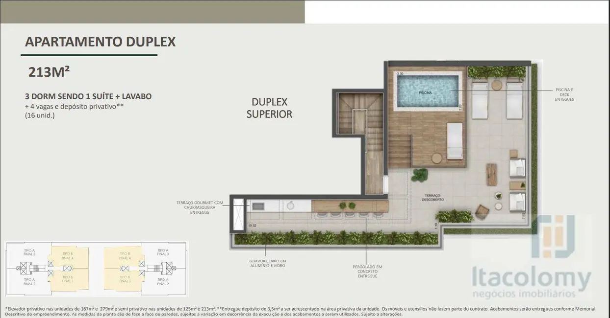 Foto 1 de Apartamento com 3 quartos à venda, 213m2 em Tamboré, Barueri - SP