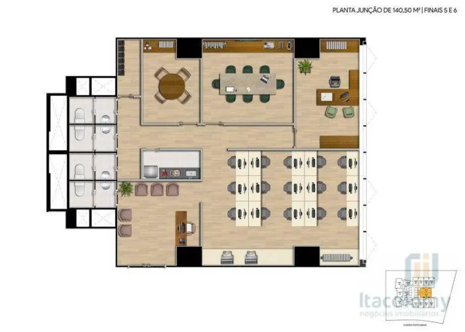 Foto 2 de Sala Comercial à venda, 576m2 em Empresarial 18 do Forte, Barueri - SP