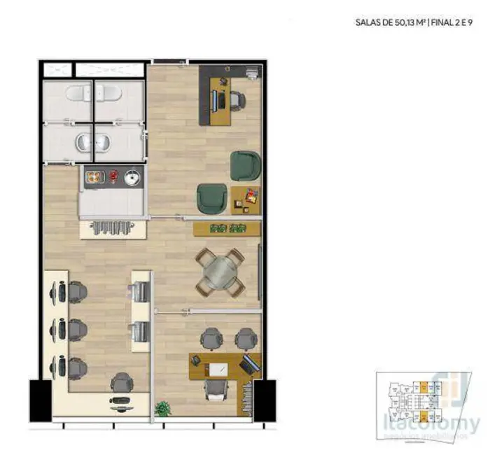 Foto 5 de Sala Comercial à venda, 576m2 em Empresarial 18 do Forte, Barueri - SP