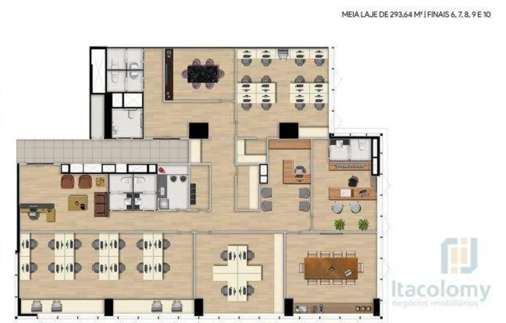 Foto 4 de Sala Comercial à venda, 576m2 em Empresarial 18 do Forte, Barueri - SP