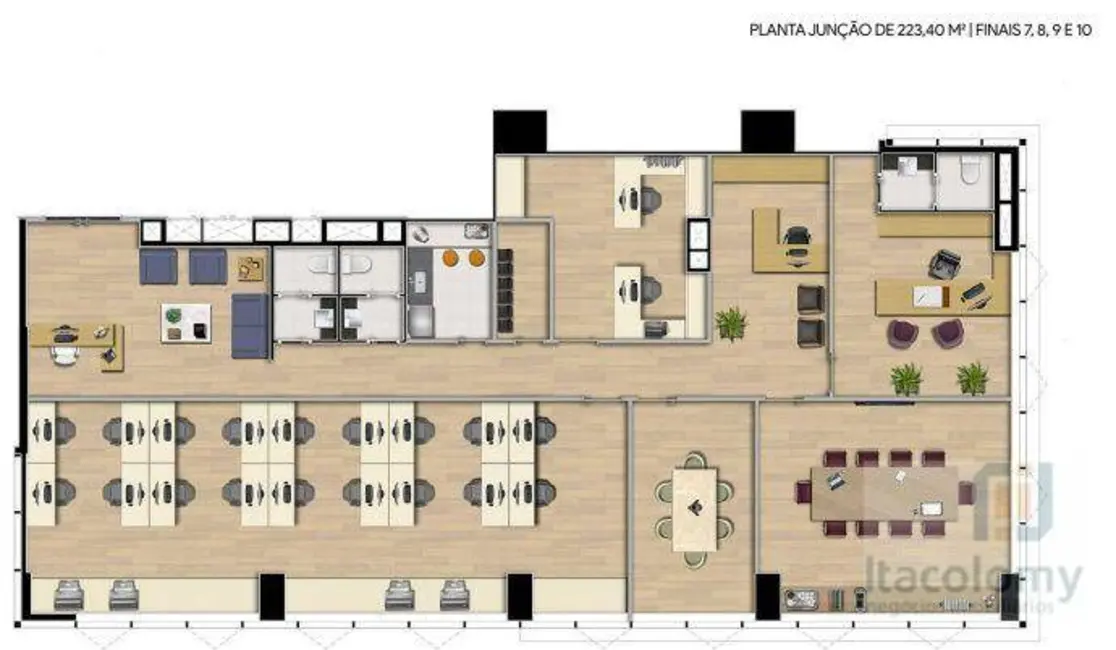 Foto 3 de Sala Comercial à venda, 576m2 em Empresarial 18 do Forte, Barueri - SP