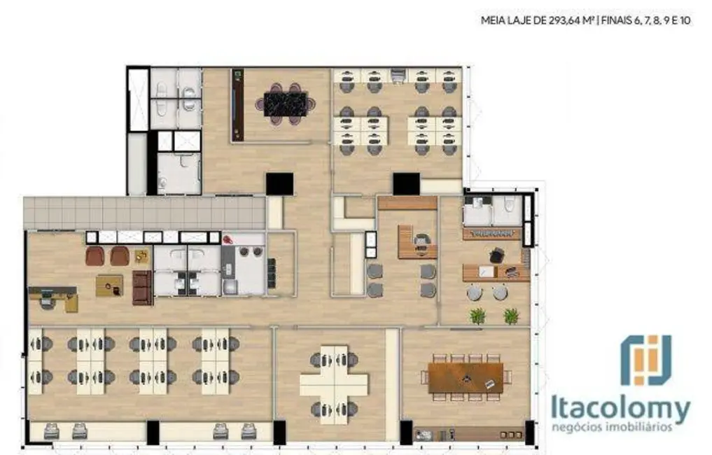 Foto 4 de Sala Comercial à venda, 576m2 em Empresarial 18 do Forte, Barueri - SP