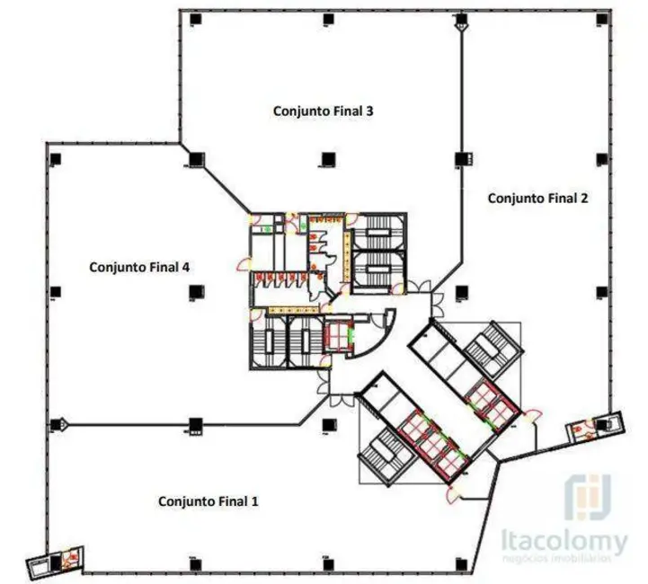 Loft / Flat para alugar, 562m2 em Vila Olímpia, São Paulo - SP - imagem 3 Foto 3 de Loft / Flat para alugar, 562m2 em Vila Olímpia, São Paulo - SP
