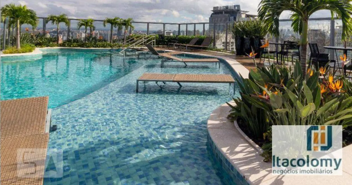 Apartamento com 1 quarto à venda, 55m2 em Santo Amaro, São Paulo - SP - imagem 2 Foto 2 de Apartamento com 1 quarto à venda, 55m2 em Santo Amaro, São Paulo - SP