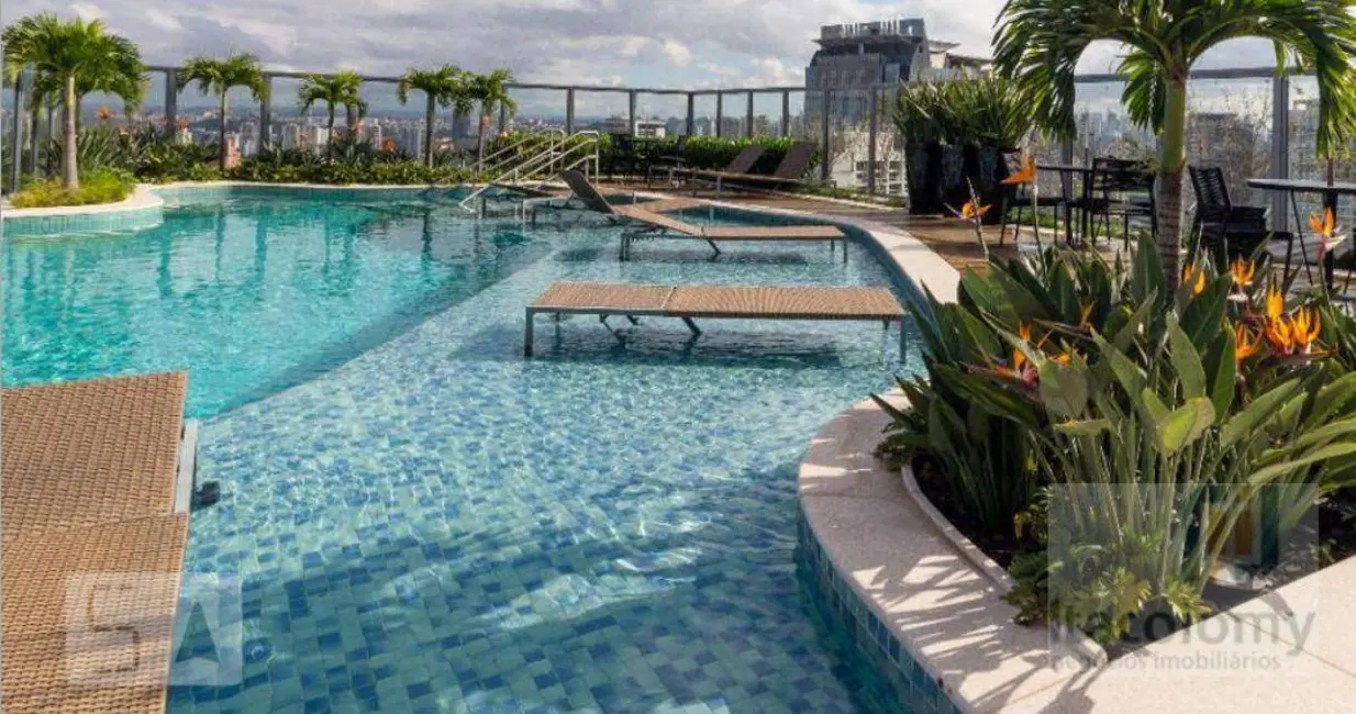 Foto 2 de Apartamento com 1 quarto à venda, 55m2 em Santo Amaro, São Paulo - SP