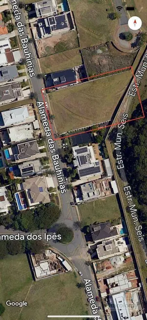 Foto 1 de Terreno / Lote à venda, 1810m2 em Tamboré, Santana De Parnaiba - SP