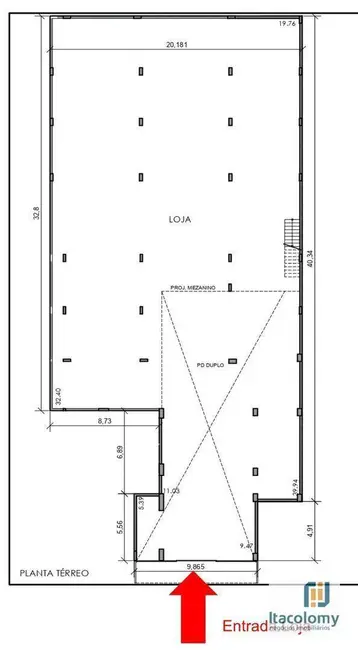Foto 3 de Loja à venda e para alugar, 1328m2 em Cerqueira César, São Paulo - SP