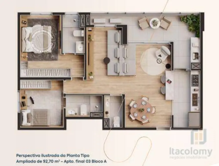 Foto 8 de Apartamento com 2 quartos à venda, 90m2 em Barueri - SP