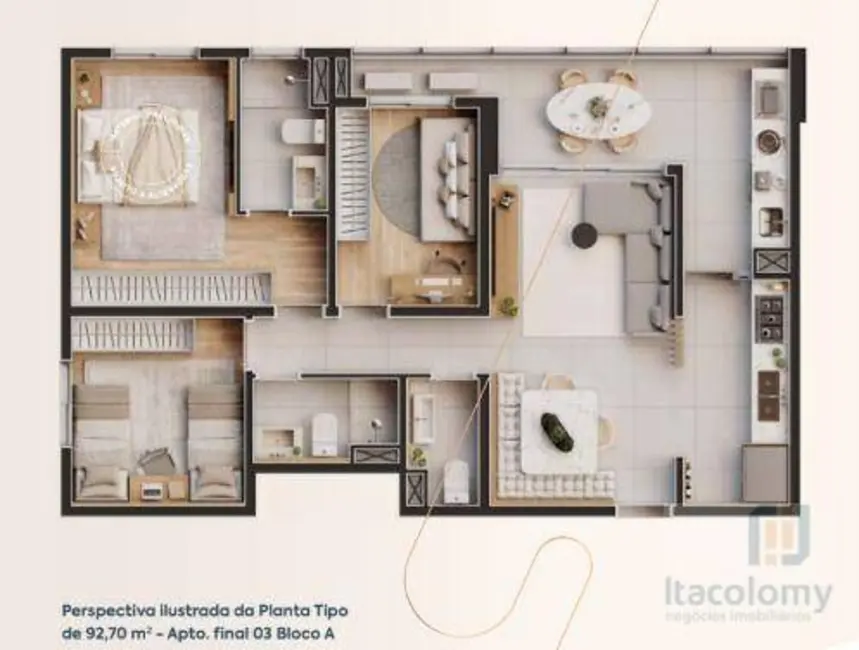 Foto 9 de Apartamento com 2 quartos à venda, 90m2 em Barueri - SP