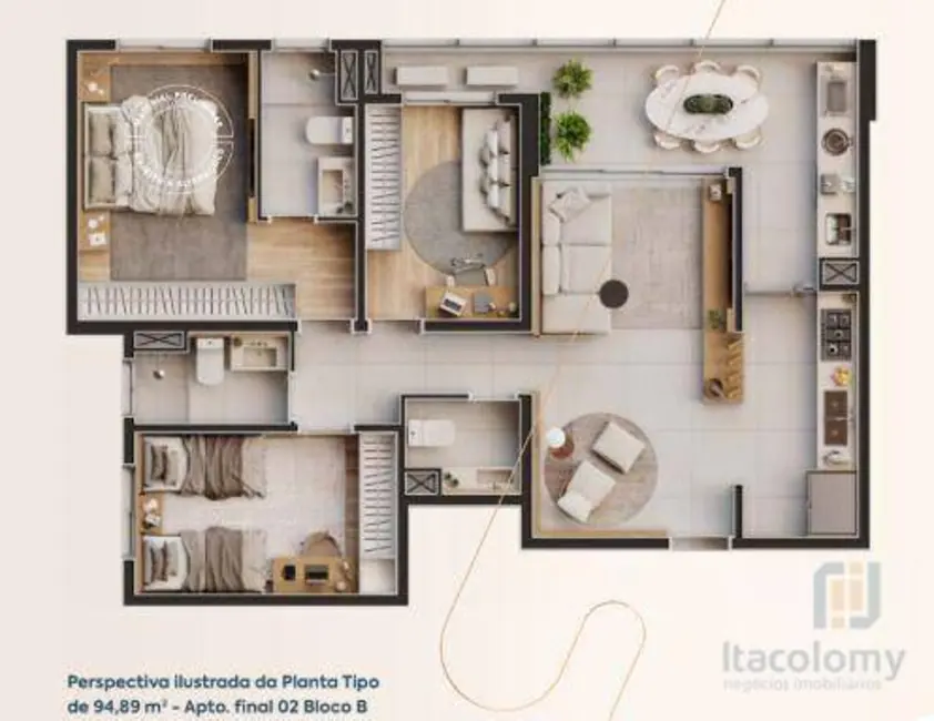 Foto 5 de Apartamento com 2 quartos à venda, 90m2 em Barueri - SP