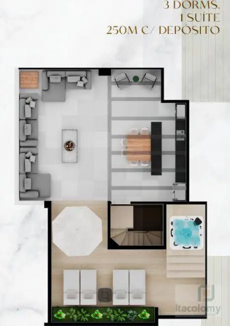 Foto 5 de Apartamento com 3 quartos à venda, 125m2 em Tamboré, Barueri - SP